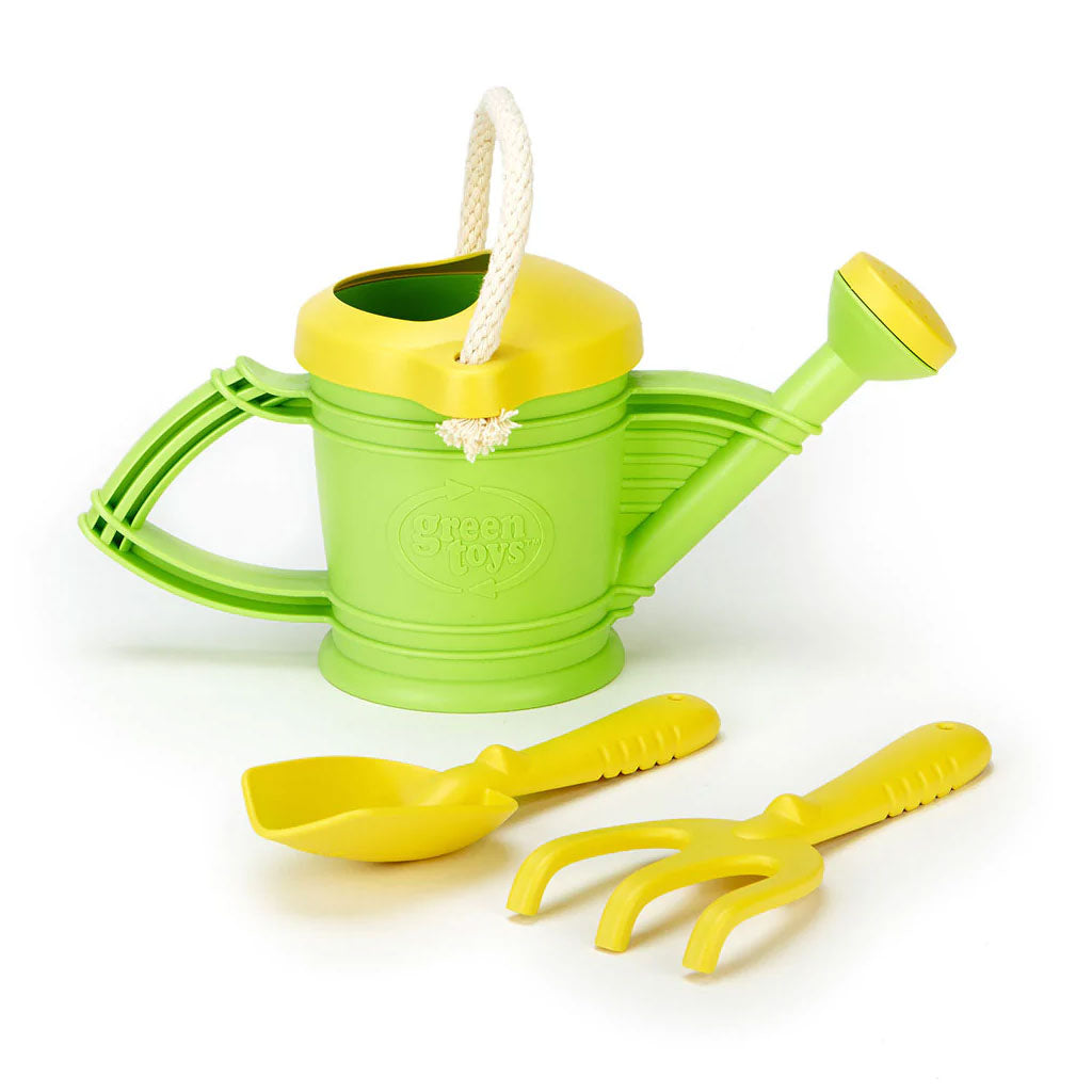 Features an easy-to-pour spout and cotton rope carrying handle that make this set frustration-free for little gardeners. It's great for spending time together outside, and kids will love helping and playing alongside the grownups to watch their garden grow. 