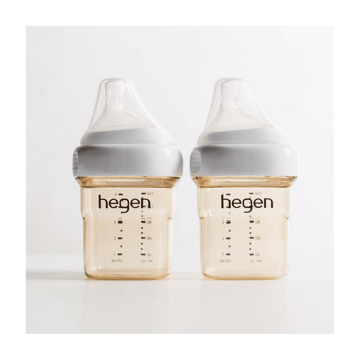 Hegen’s “softsquare” baby bottle design delivers a myriad of benefits – these innovative, ergonomically shaped bottles are easier for baby to hold. Stackable feeding bottles nestle together when empty and stack neatly when filled, optimising storage space in the freezer or a mother’s bag. 