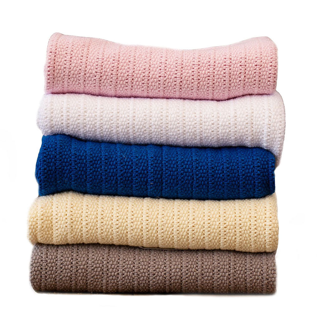Hippychick Cellular Blanket (Pure White)