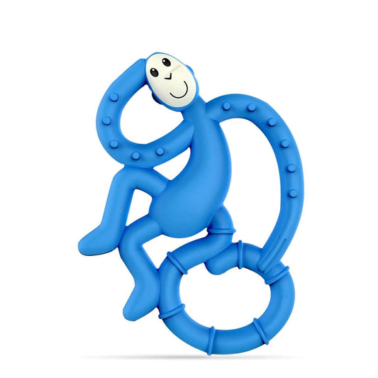 A fun and flexible textured teether that's perfect for very young babies. The BioCote® Antimicrobial Protection helps keep germs at bay, whilst the textured bumps gently massage your baby's gums to relieve pain.