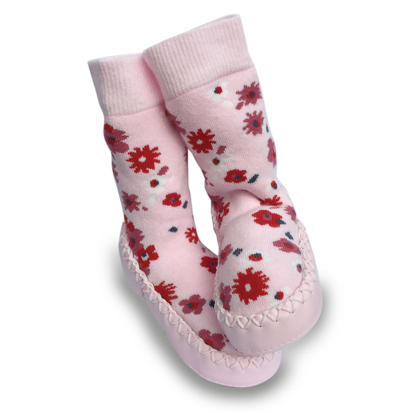 Mocc Ons Slipper Socks (Floral Ditsy)