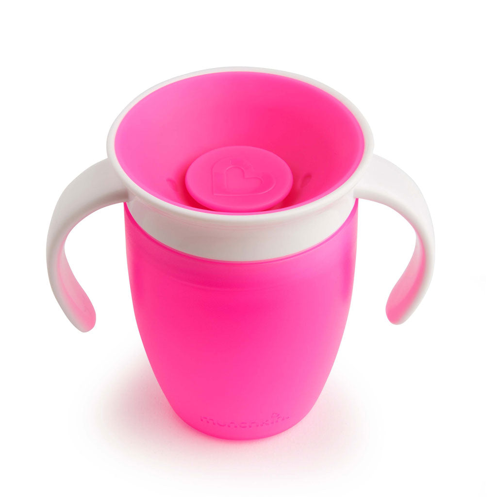 Munchkin Miracle® 360° Trainer Cup - 7oz (Pink)