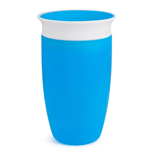 The first sippy cup invented with both parents and kids in mind, the Miracle® 360° Trainer Cup eliminates messes and supports kids’ dental health all at once. Drinking from anywhere around the rim, like a regular cup, helps support normal muscle development in a child’s mouth.