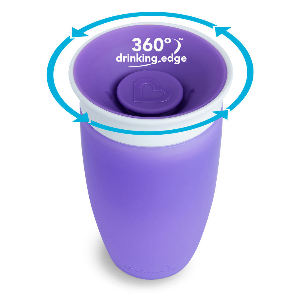 Munchkin Miracle® 360° Trainer Cup - 10oz (Purple)