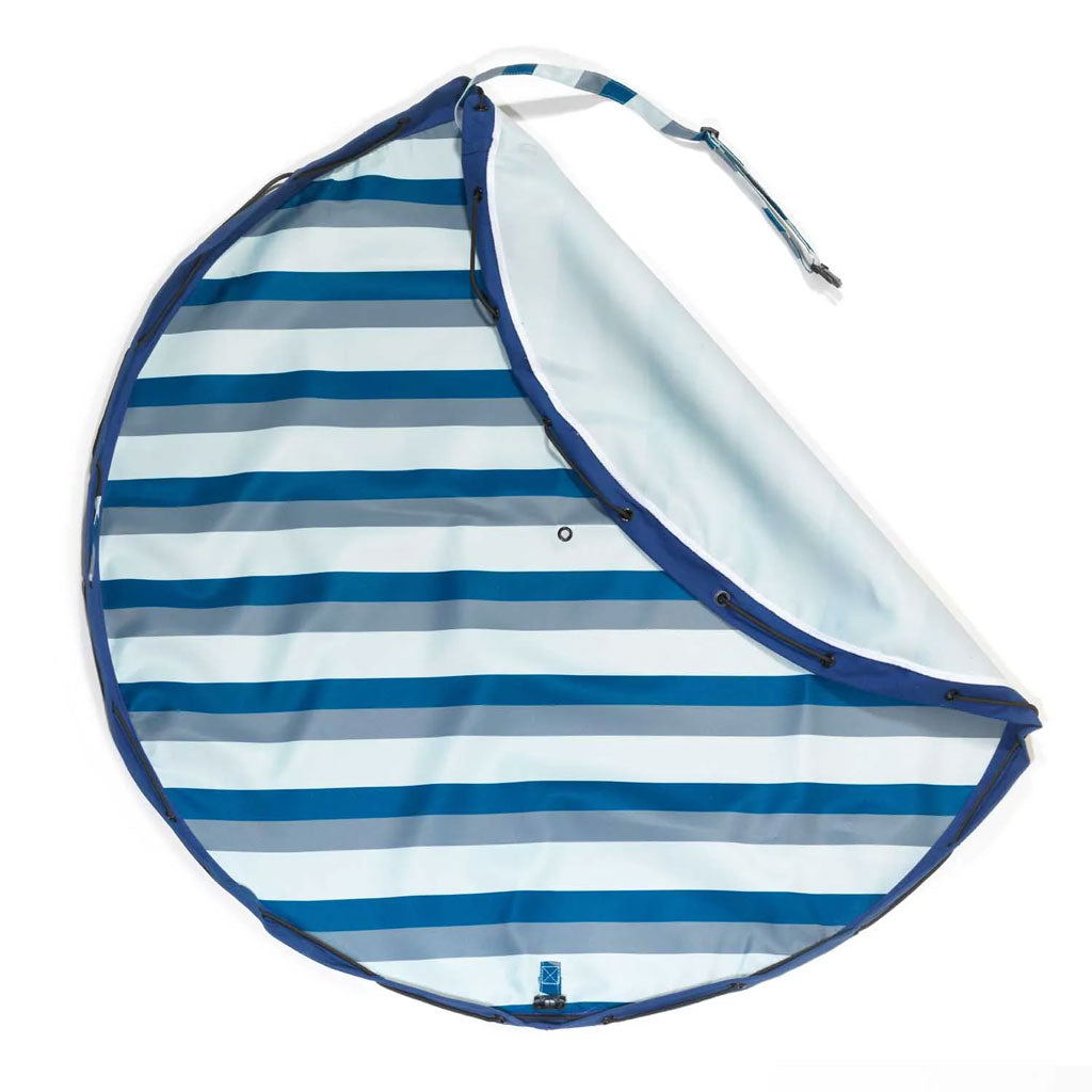 Play & Go Storage Bag (Outdoor) Green/Blue Stripes