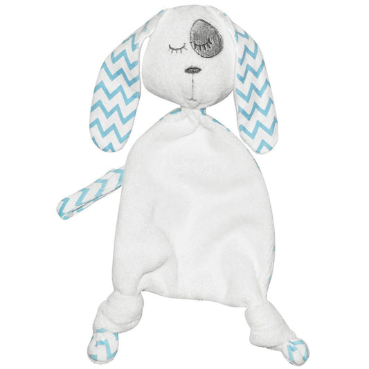 This beautiful range of sweet comforter friends are the perfect companion for your little one. Made with a cotton velour front, designer jersey cotton backing and silky smooth ears there are plenty of different textures for little fingers to explore.