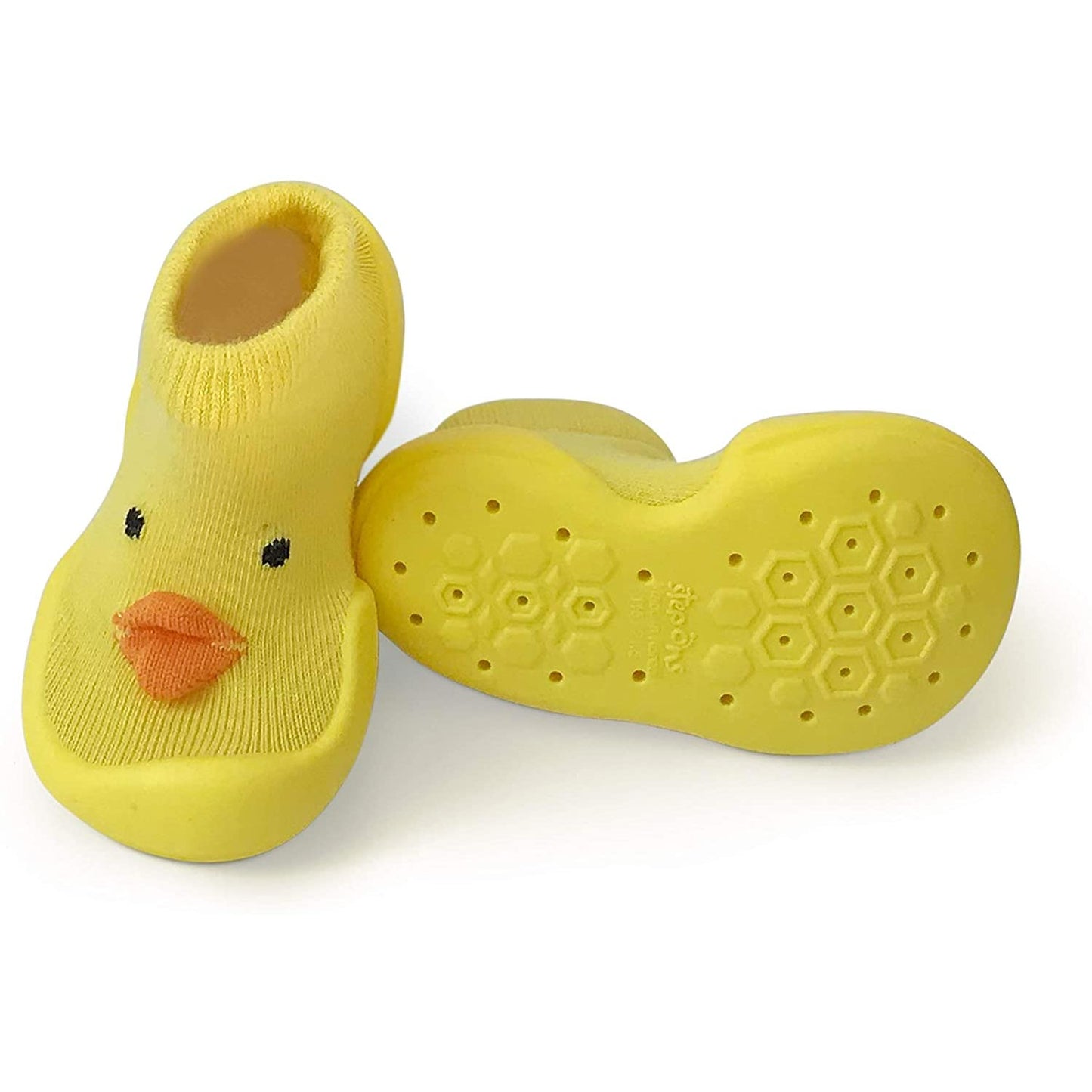 Step Ons Baby Sock Shoe (Yellow Chick)