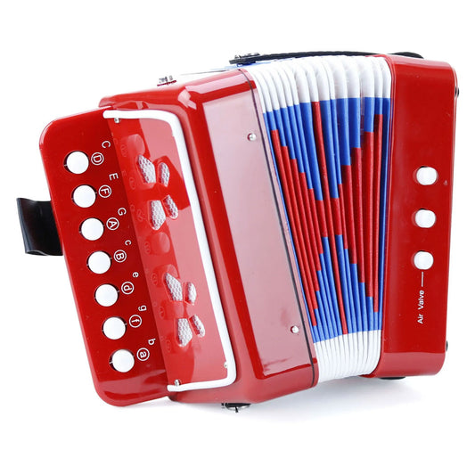 Your child will discover the magic of music with this Vilac Accordion and it’s range of tones and keys. Perfect for any budding musicians as it develops manual dexterity as well as fine motor skills!