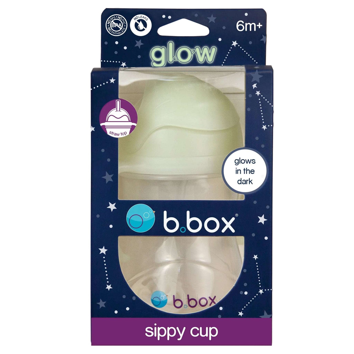 b.box Sippy Cup (Glow in the Dark)